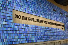 23 Memorial Hall Is Situated Between The Twin Tower Footprints - No Day Shall Erase You From The Memory Of Time by Virgil 911 Museum New York.jpg